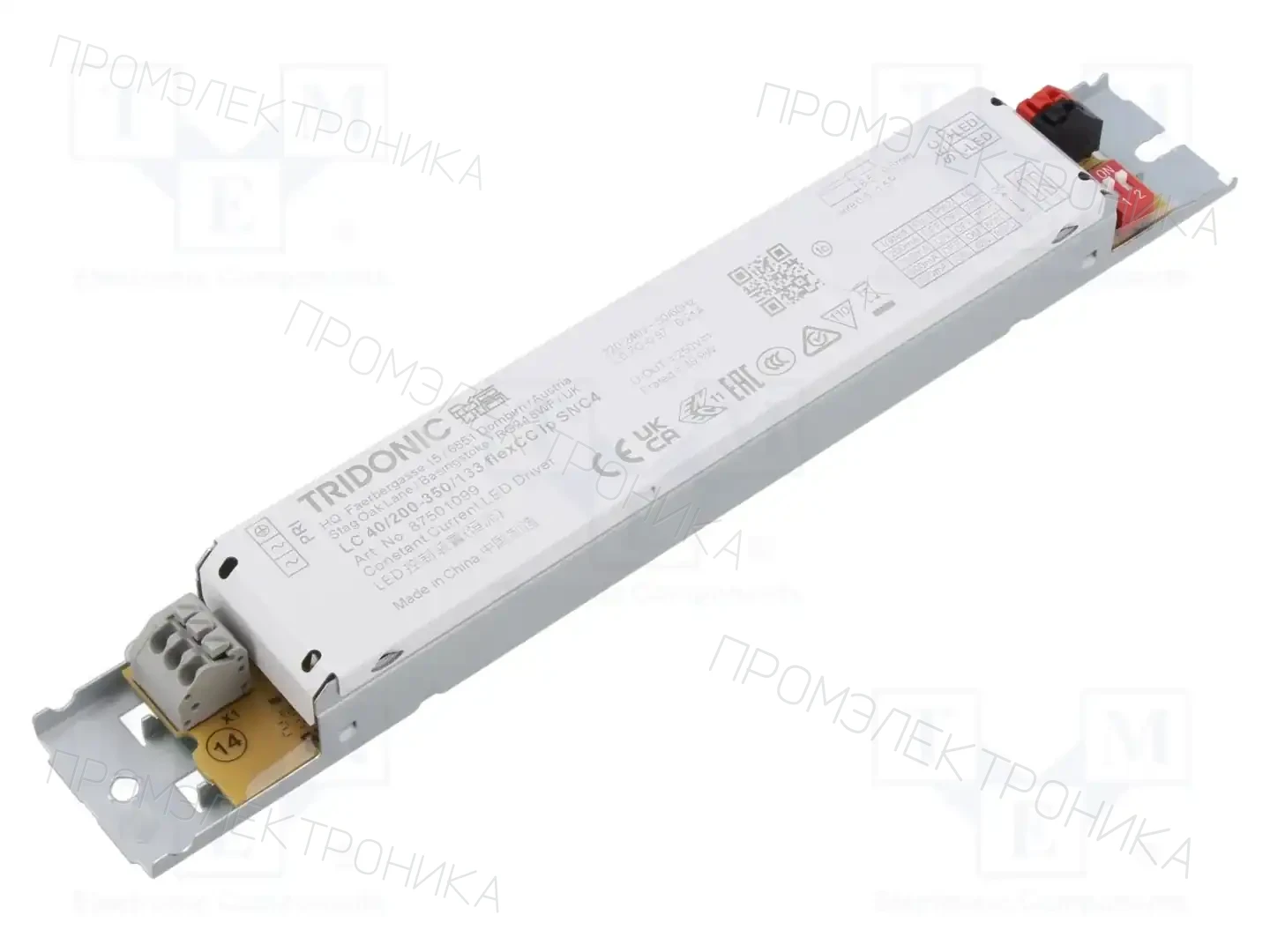 TRIDONIC LC 40/200-350/133 FLEXCC LP SNC4 — Блоки питания для LED