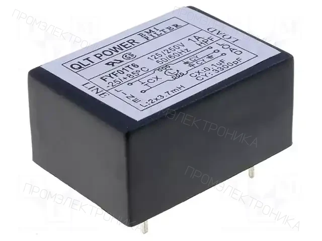 QLT POWER FYF01T6 — Противопомеховые фильтры THT