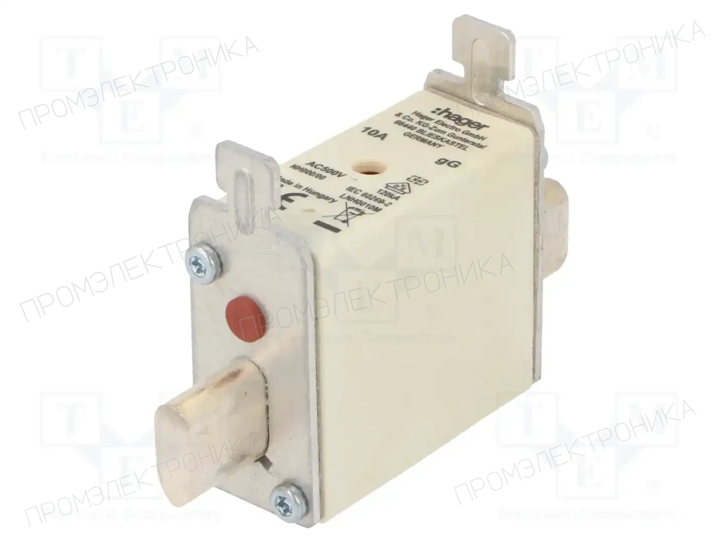 HAGER LNH0010M — Предохранители NH