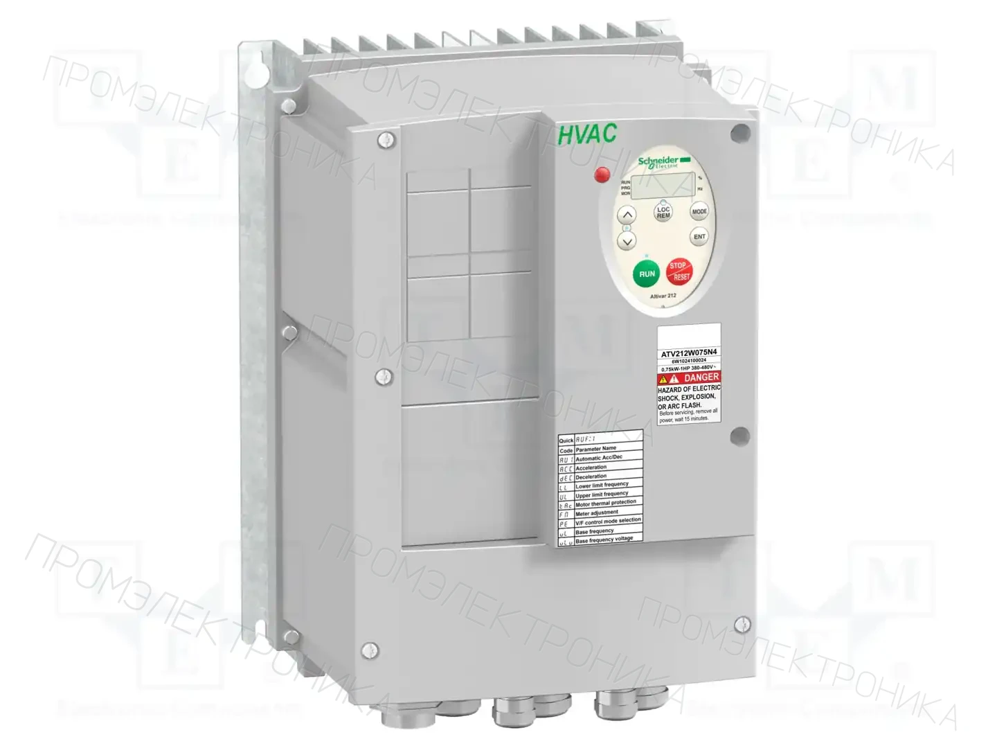 SCHNEIDER ELECTRIC ATV212WU22N4C — Трехфазные инверторы