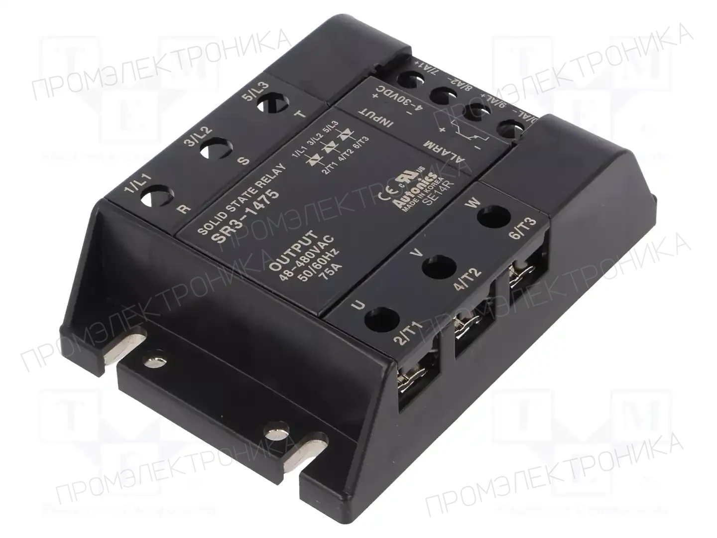 AUTONICS SR3-1475 — Реле SSR трехфазные