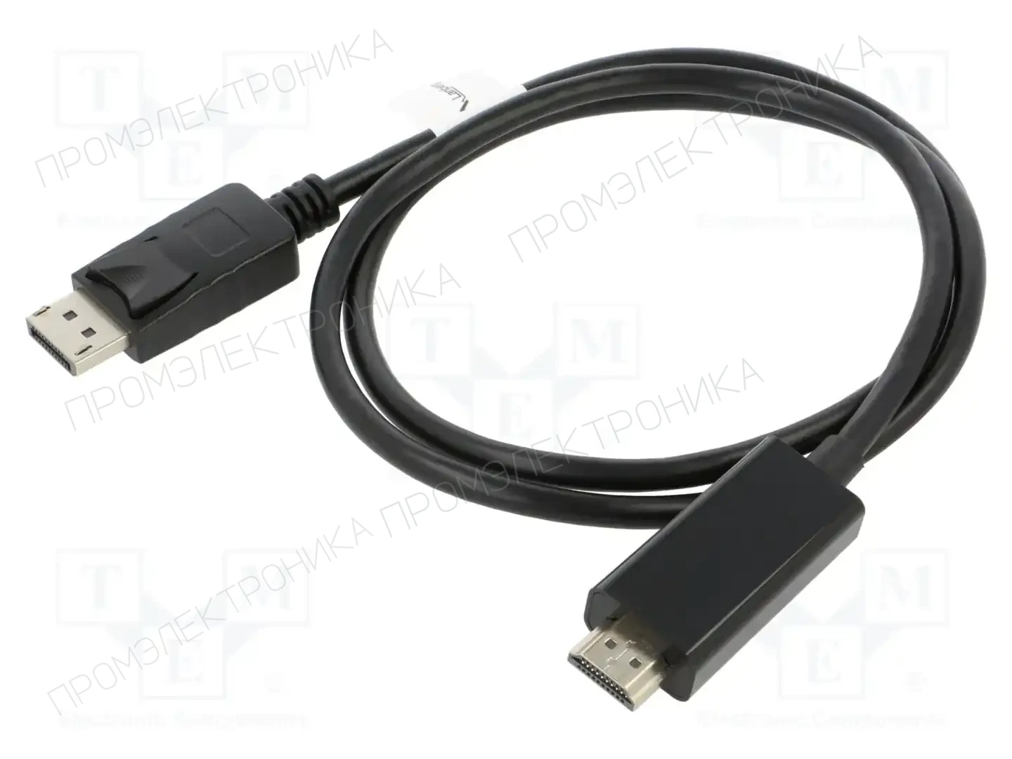 LANBERG CA-DPHD-11CC-0010-BK — Кабели и адаптеры HDMI, DVI, DisplayPort
