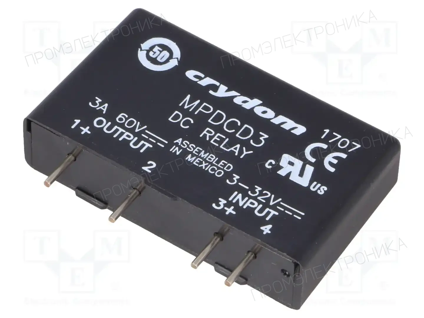 SENSATA / CRYDOM MPDCD3 — Реле SSR постоянного тока
