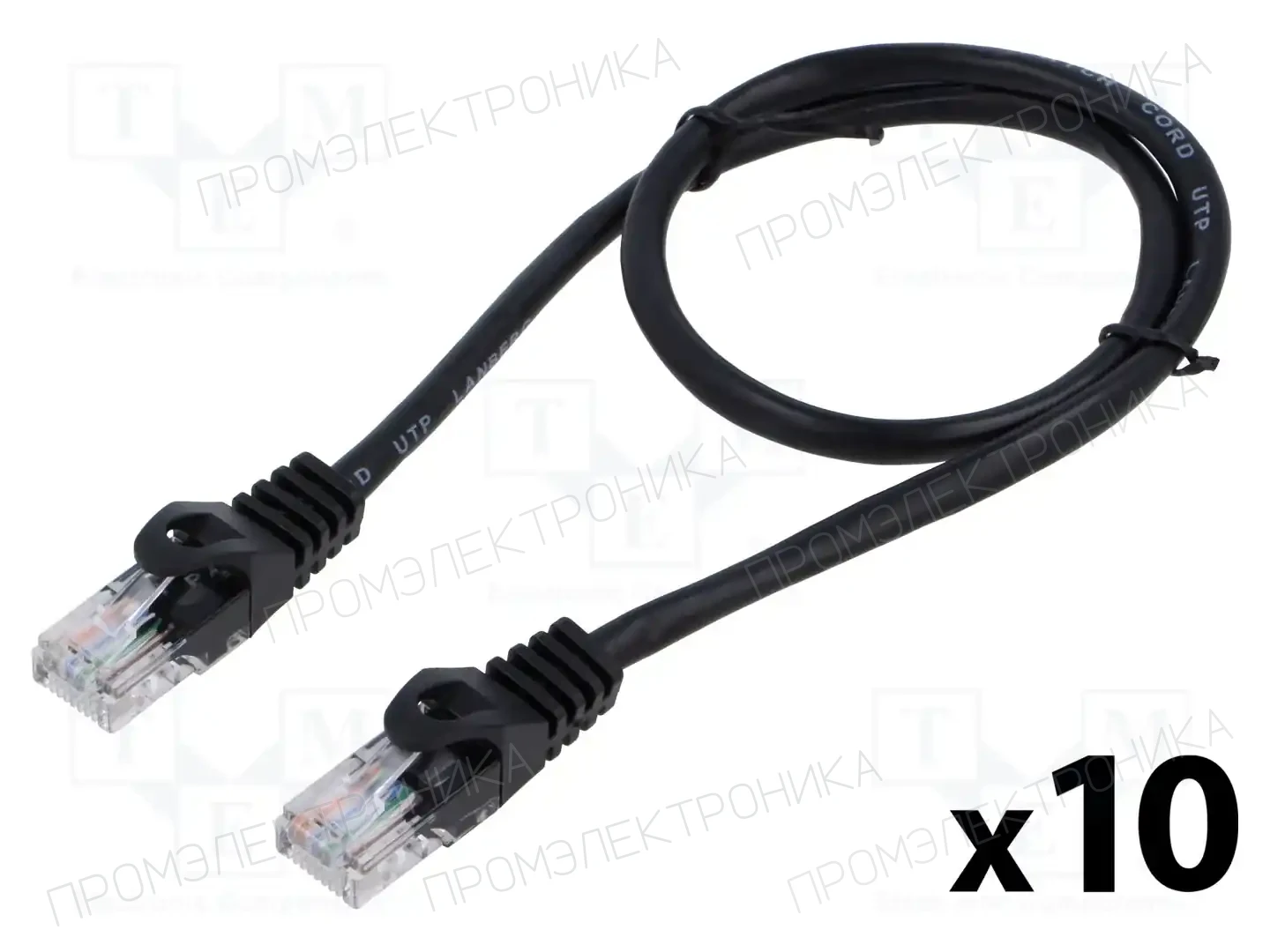 LANBERG PCU6-20CC-0050-BK — Кабели и адаптеры RJ45