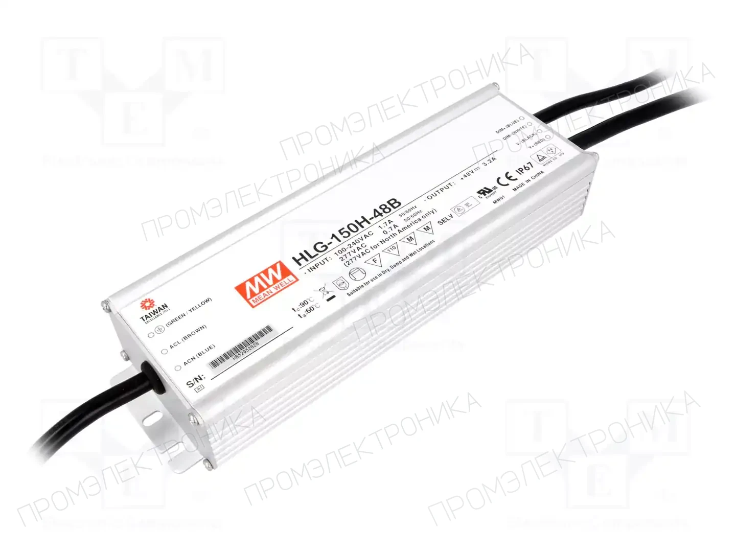 MEAN WELL HLG-150H-48B — Блоки питания для LED