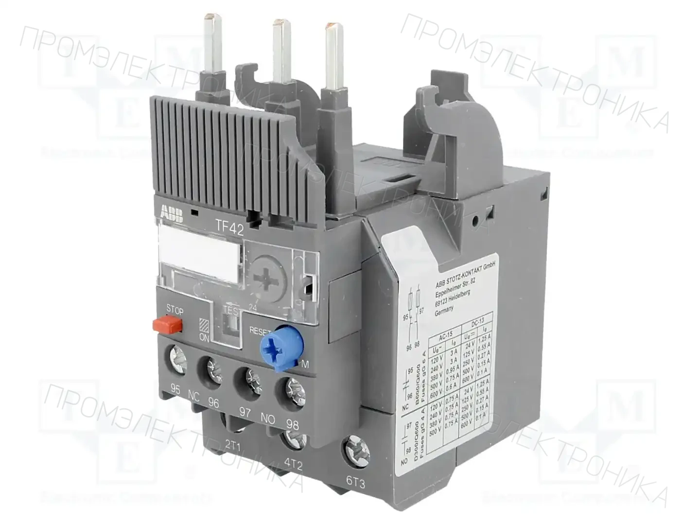 ABB 1SAZ721201R1052 — Контакторы - дополнительное оборудование
