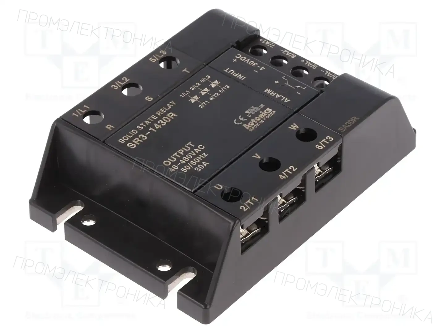 AUTONICS SR3-1430R — Реле SSR трехфазные