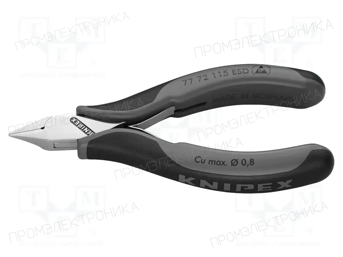 KNIPEX 77 72 115 ESD — Клещи-кусачки для резки