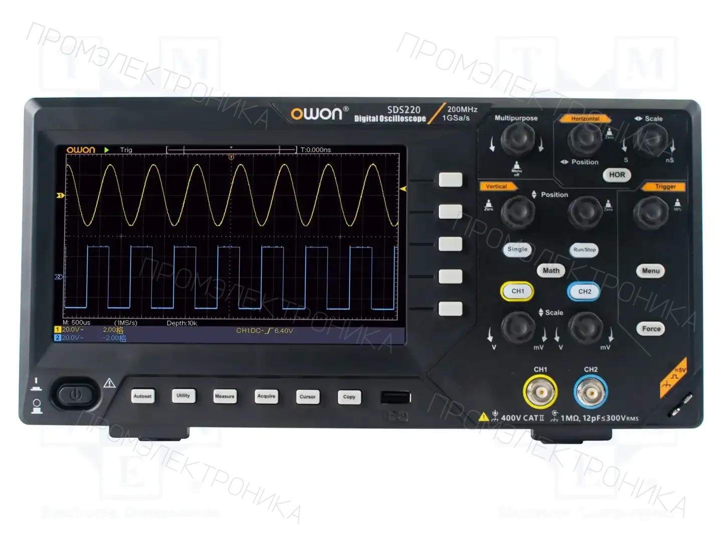 OWON SDS220 — Осциллоскопы цифровые