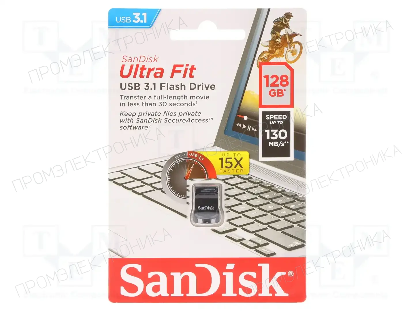 SANDISK SDCZ430-128G-G46 — Флеш-накопители