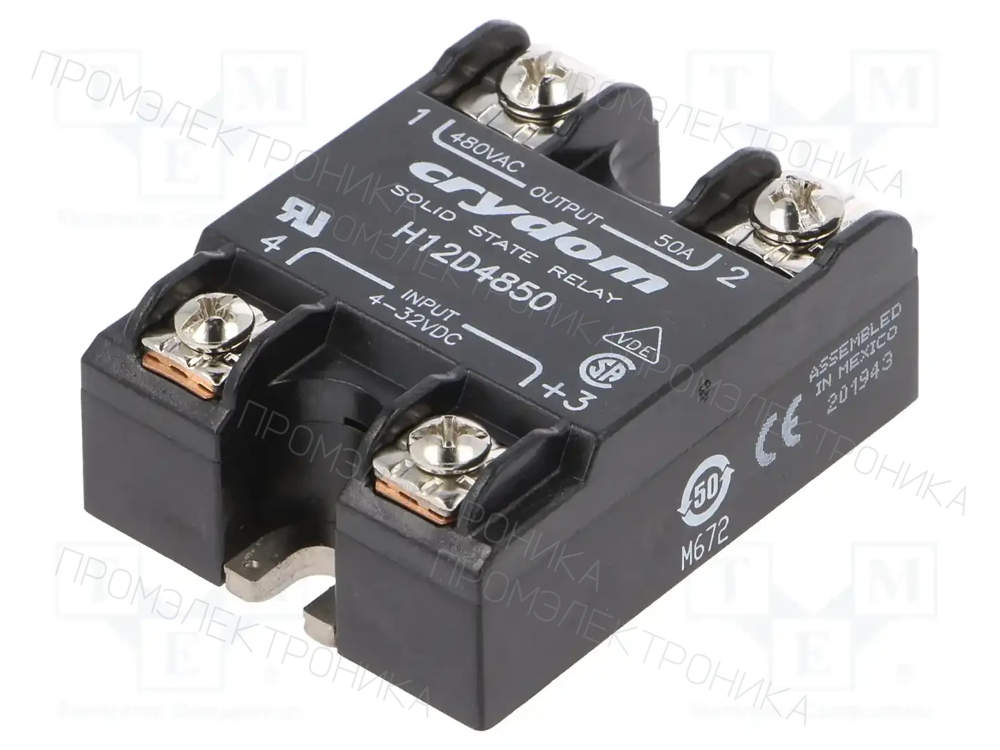SENSATA / CRYDOM H12D4850 — Реле SSR однофазные