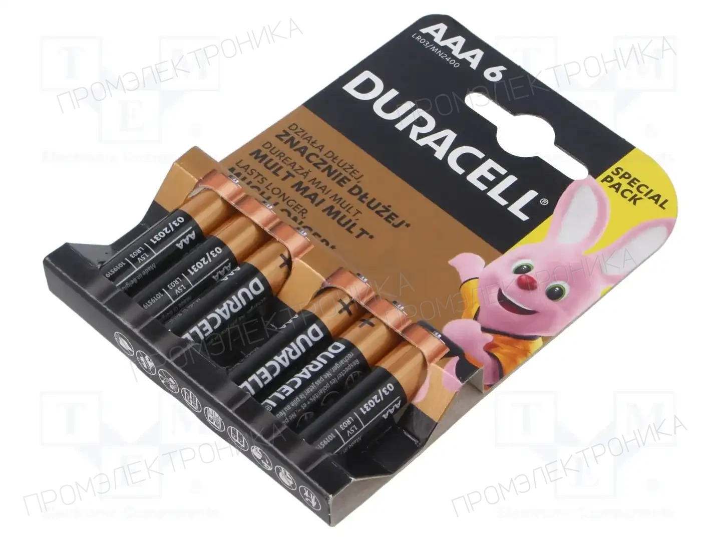 DURACELL 5000394152526 — Батареи