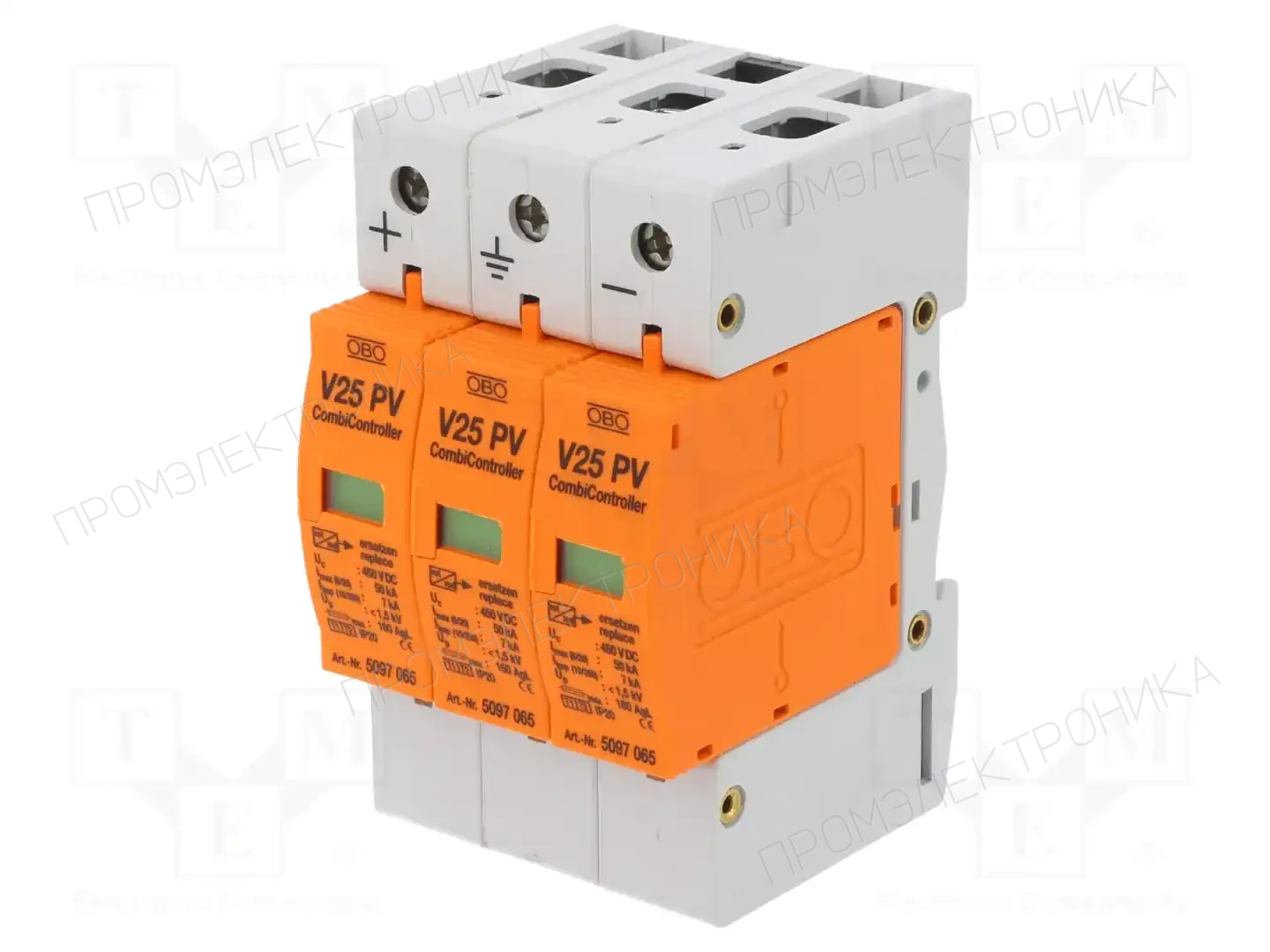 OBO BETTERMANN V25-B+C 3-PH900 — Ограничители перенапряжения