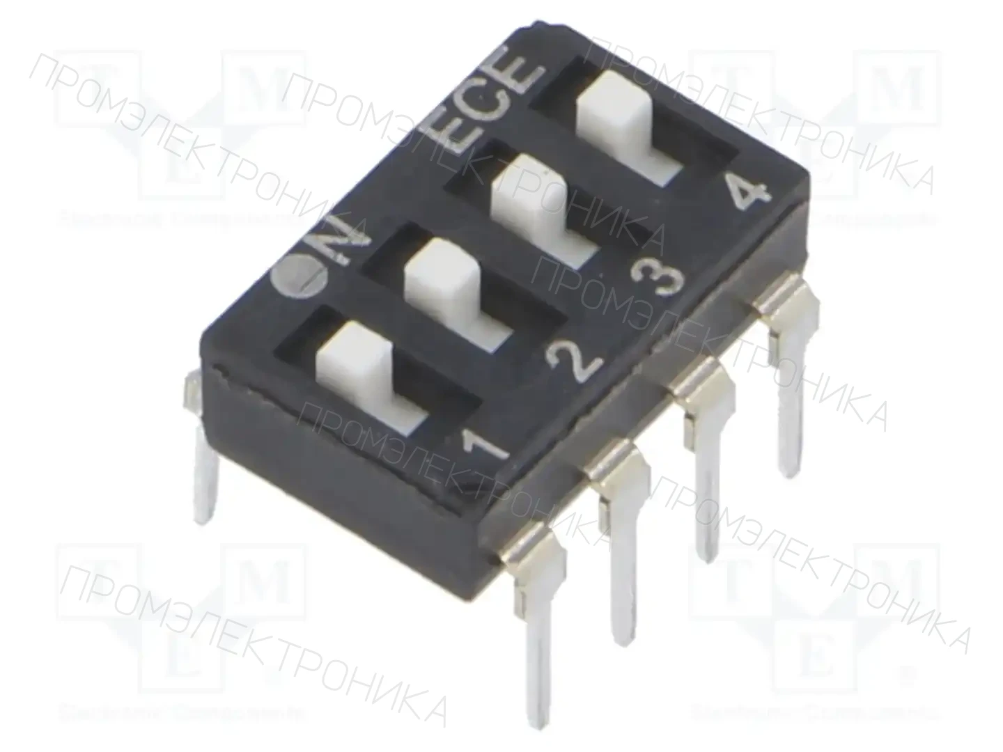 ECE EAM104EZ — Переключатели типа Dip-Switch