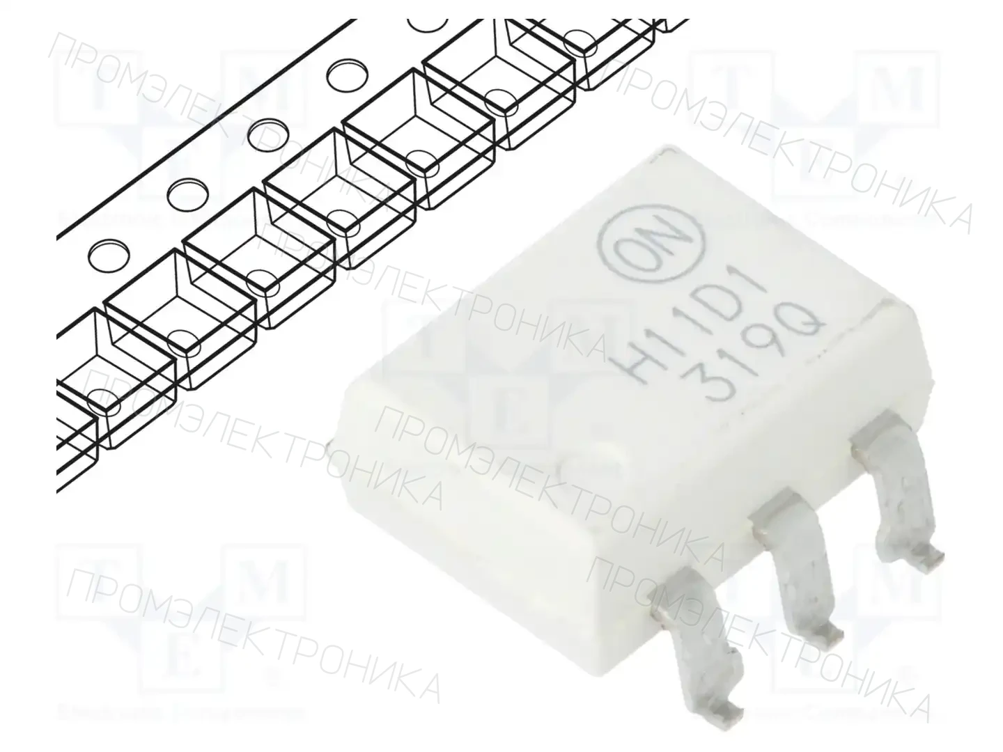 onsemi H11D1SR2M — Оптроны – аналоговый выход