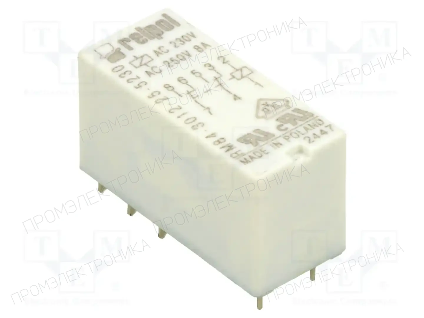RELPOL RM84-3012-25-5230 — Реле электромагн. миниатюрные