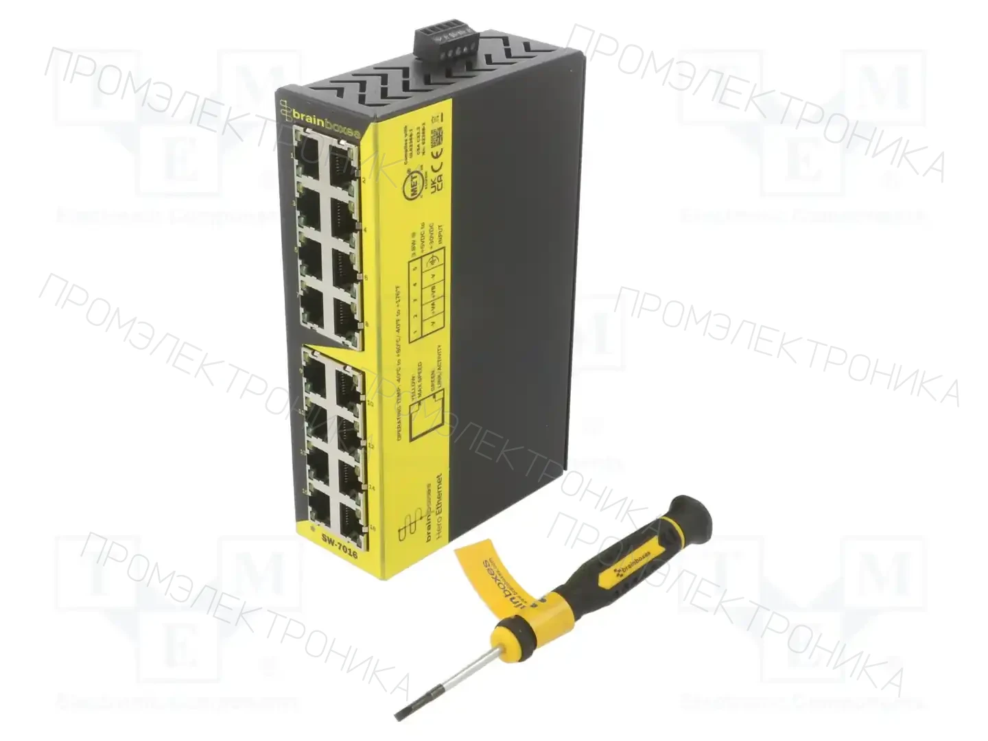 BRAINBOXES SW-7016 — Промышленные сети