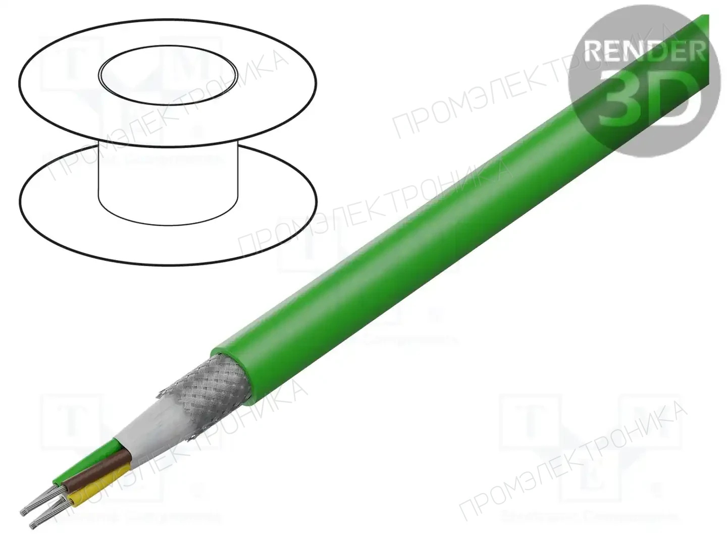 IGUS CF211.007 — Провода для направляющих- экранированные
