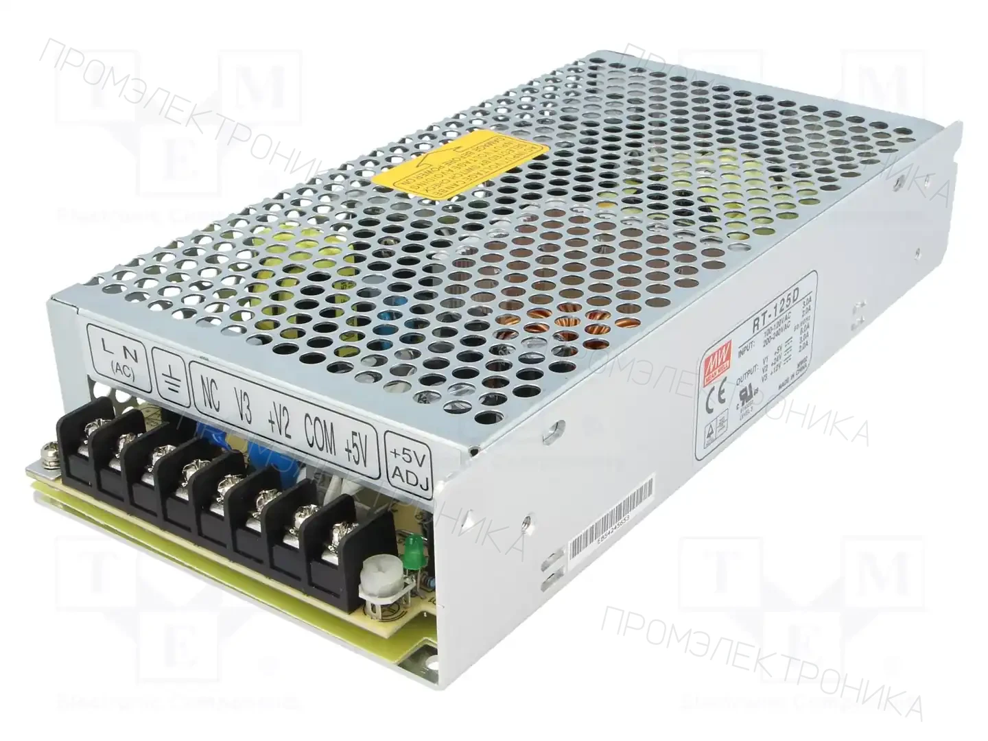 MEAN WELL RT-125D — Блоки питания для встраивания
