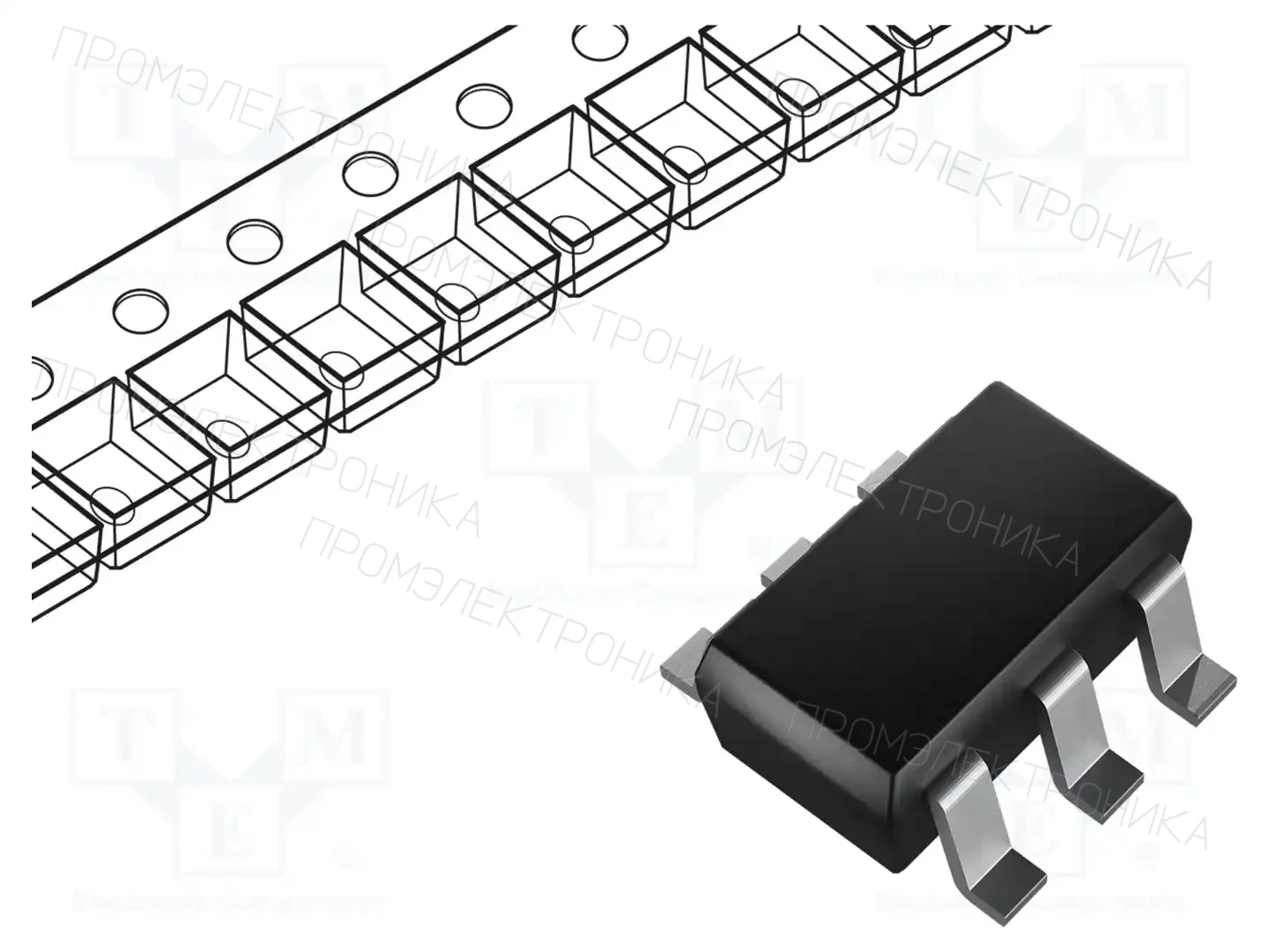 TOREX XC6210B332PR-G — Стабилизаторы напряжения нерегулир. LDO