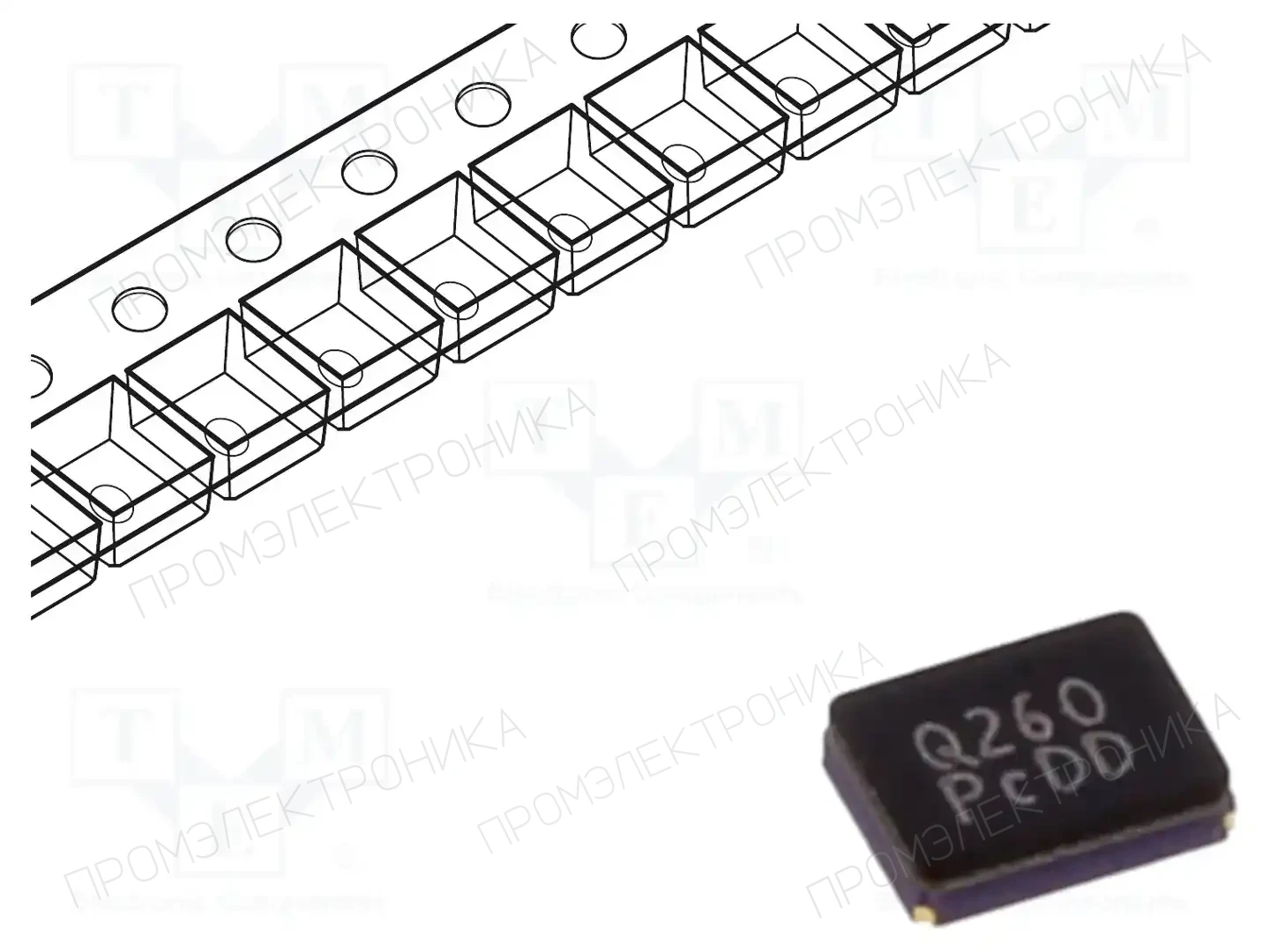 QST QT325G-26.000MEEV-T — Резонаторы и генераторы