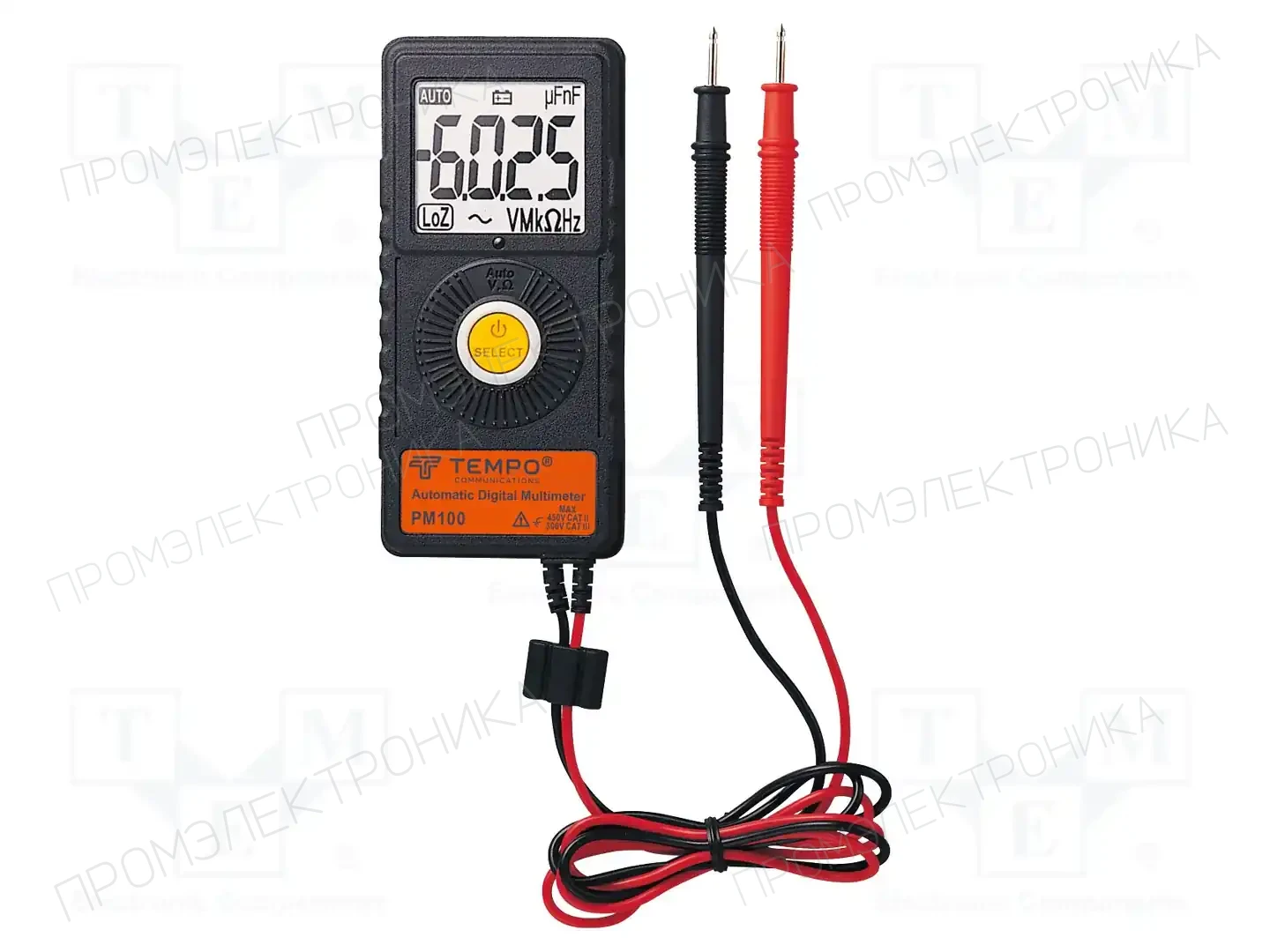 TEMPO PM100 — Мультиметры цифровые переносные
