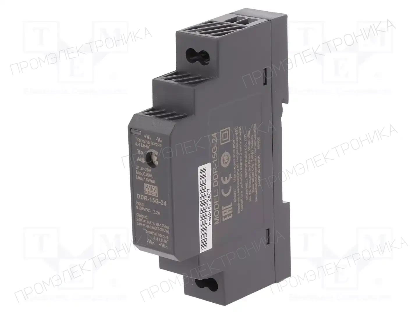MEAN WELL DDR-15G-24 — Преобразователи DC/DC