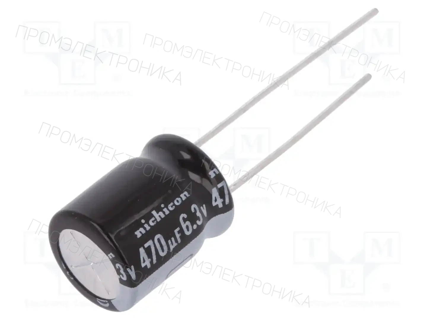 NICHICON UKL0J471MPD — Конденсаторы электролитические THT