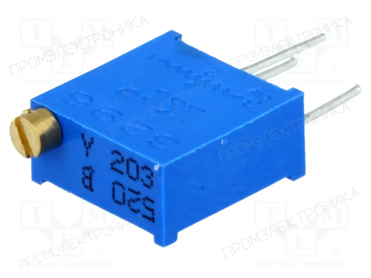 SR PASSIVES T910Y-20K — Потенциометры THT многооборотные 3/8 дм