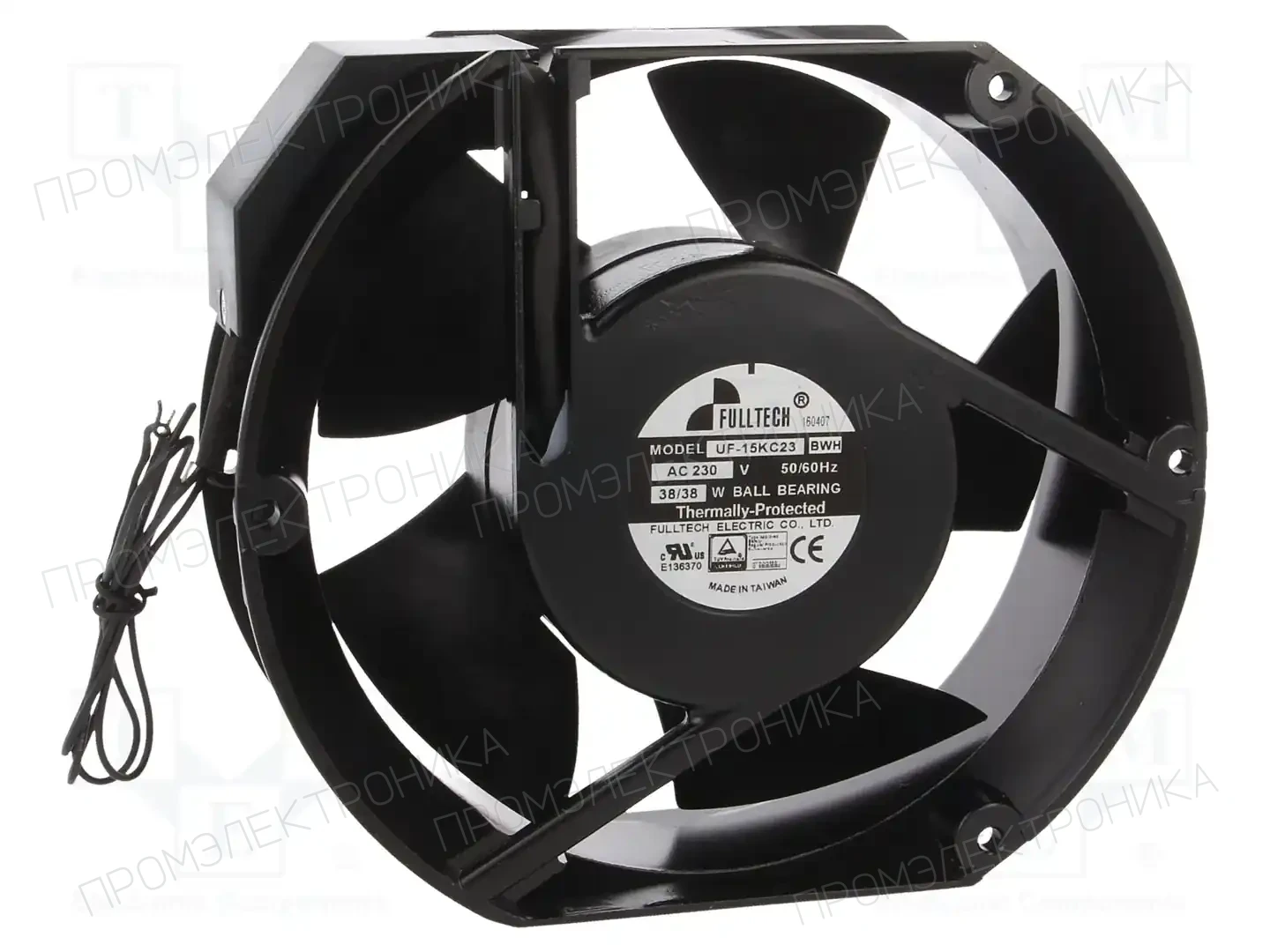 FULLTECH UF15KC23BWH — Вентиляторы AC 230V