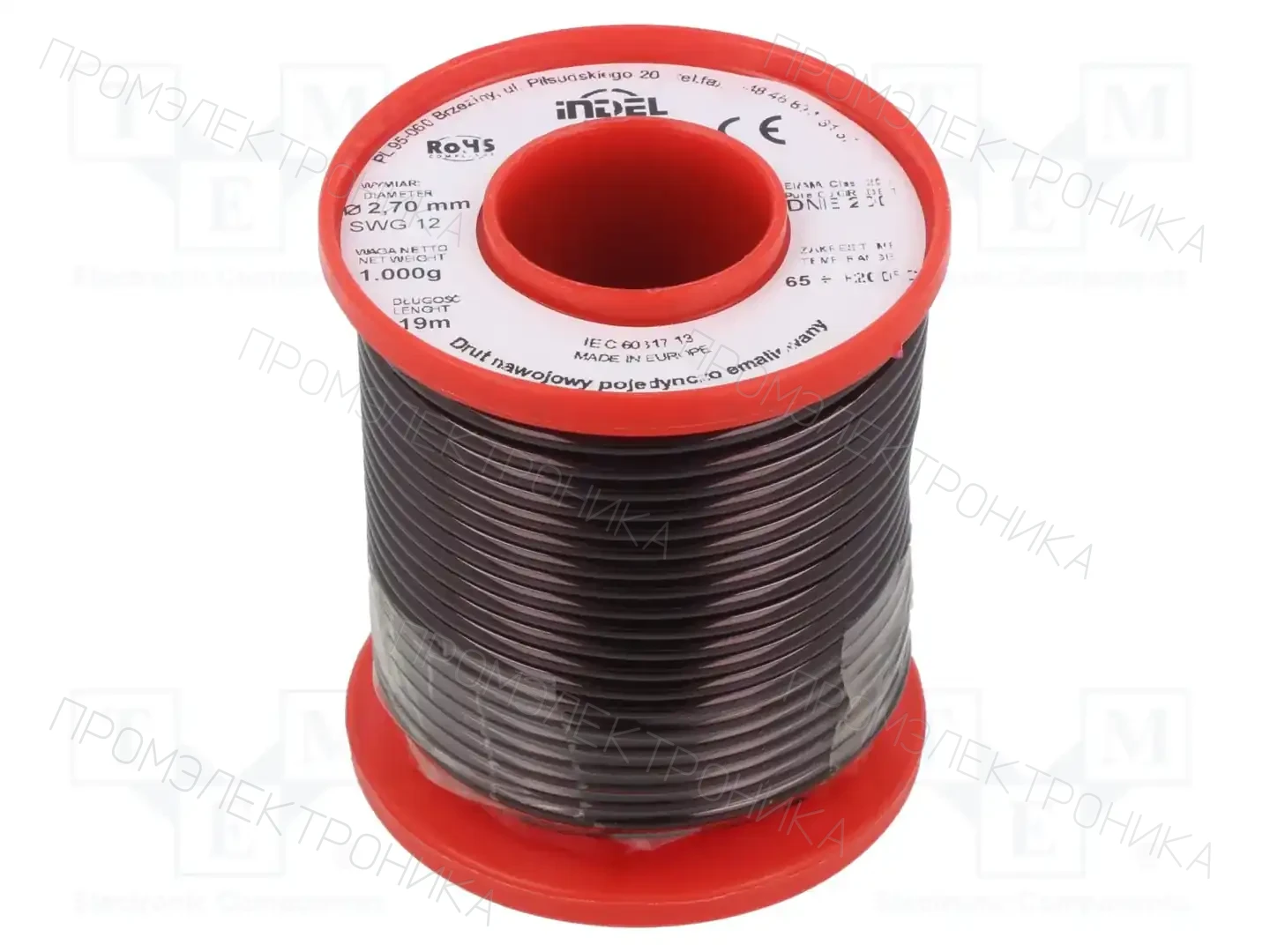 INDEL DNE2,7-1KG — Проволока обмоточная