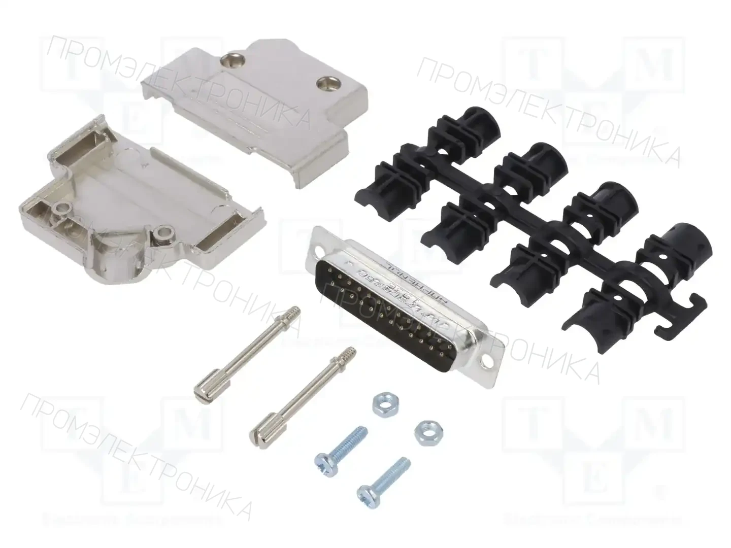 AMPHENOL COMMUNICATIONS SOLUTIONS L17D45PK-M-25+L717SDB25P — Комплектные штекеры D-Sub