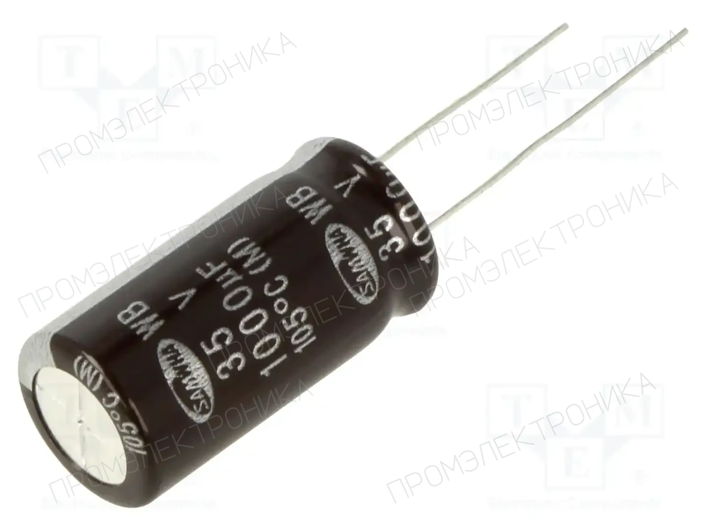 SAMWHA WB1V108M12025PL — Конденсаторы электролитические THT