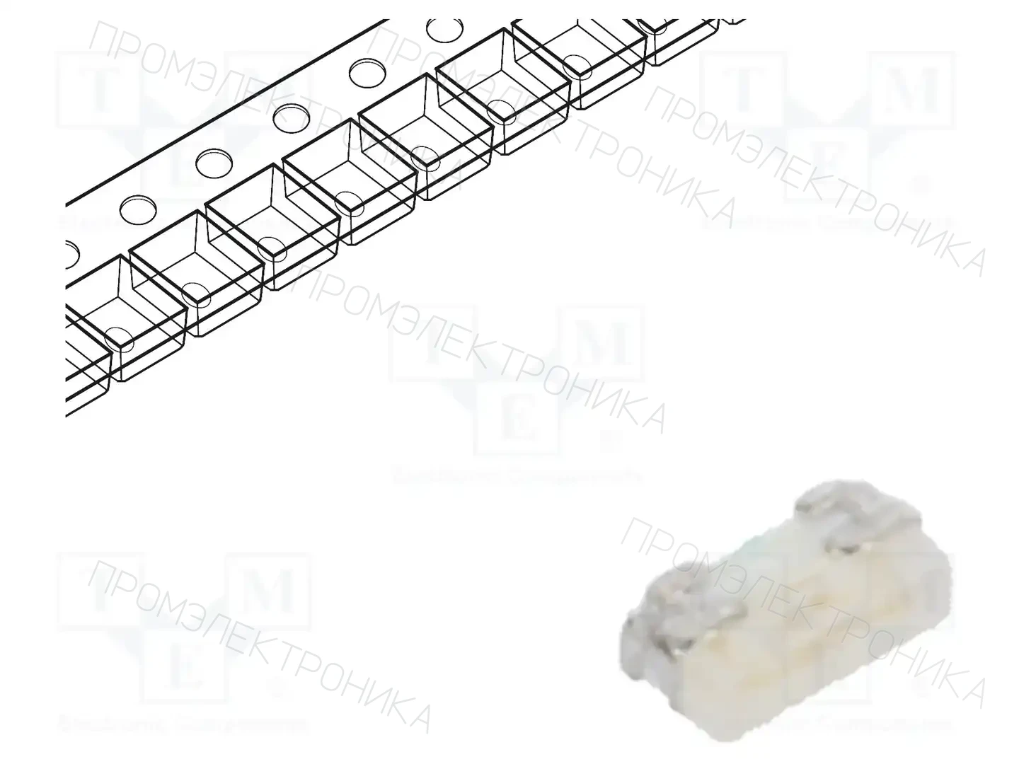 BROADCOM (AVAGO) HSMR-C230 — Светодиоды SMD цветные