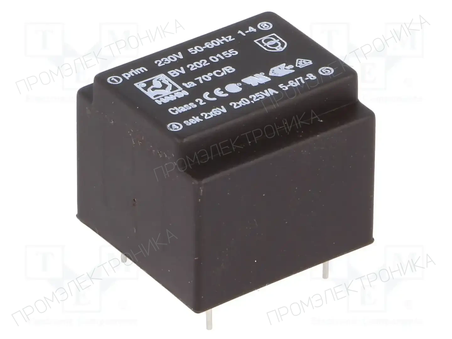 HAHN BV 202 0155 — Трансформаторы PCB
