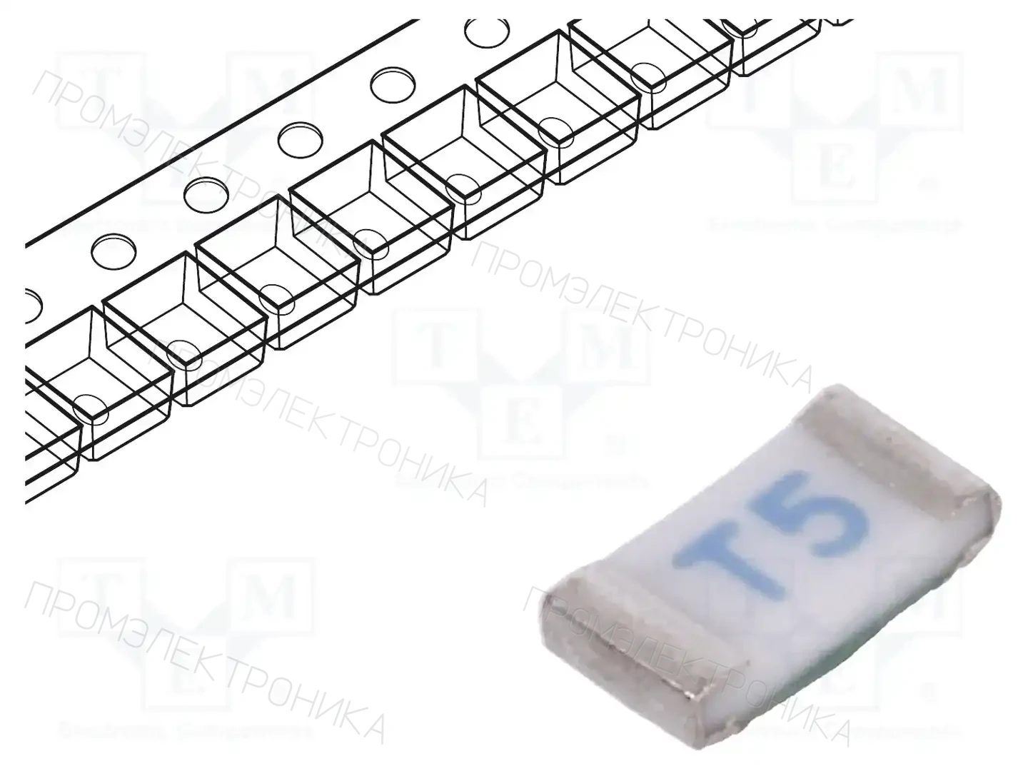 BEL FUSE 0685T5000-01 — Предохранители SMD 1206 медленные