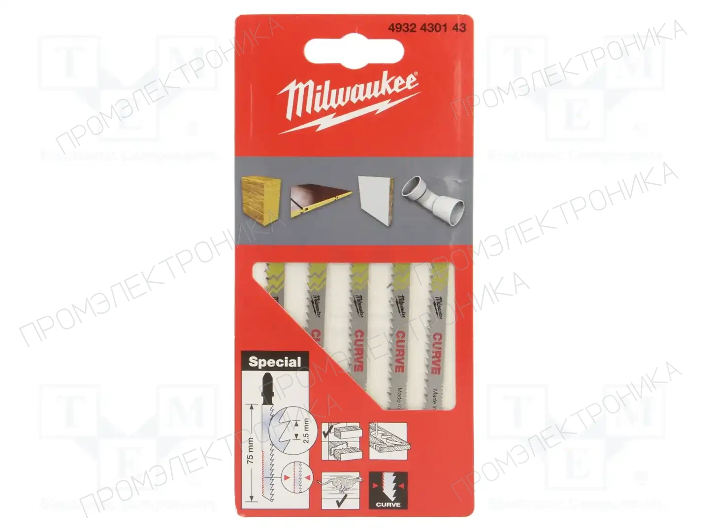 Milwaukee 4932430143 — Пилы и полотнища