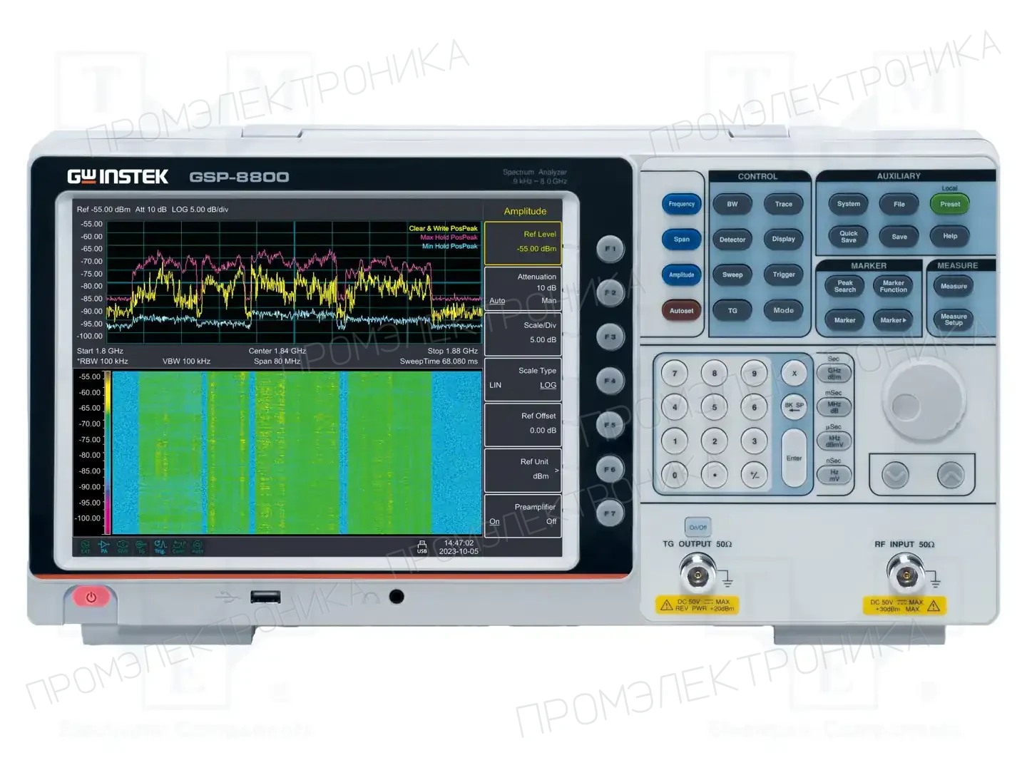 GW INSTEK GSP-8800 (CE) — Анализаторы спектра