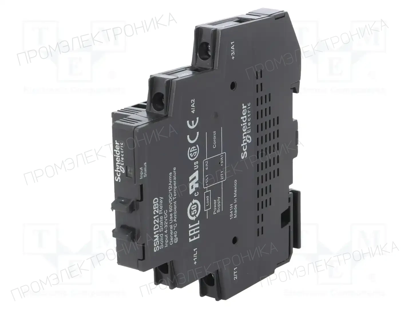 SCHNEIDER ELECTRIC SSM1D212BD — Реле SSR постоянного тока