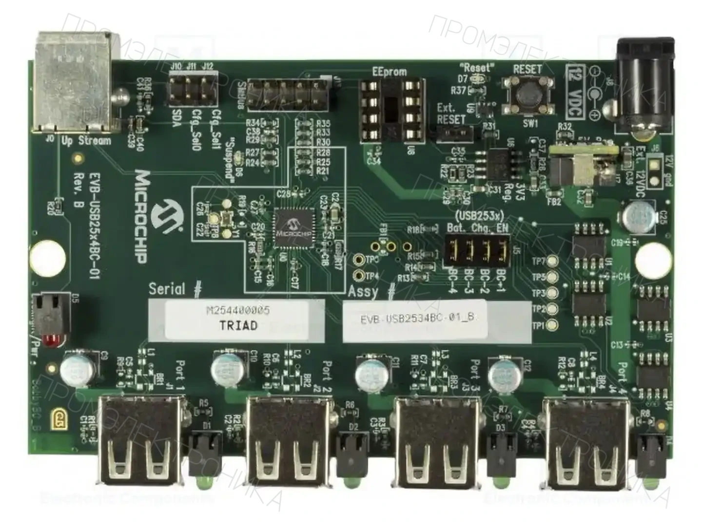 Microchip Technology EVB-USB2534BC — Наборы пусковые для систем Microchip