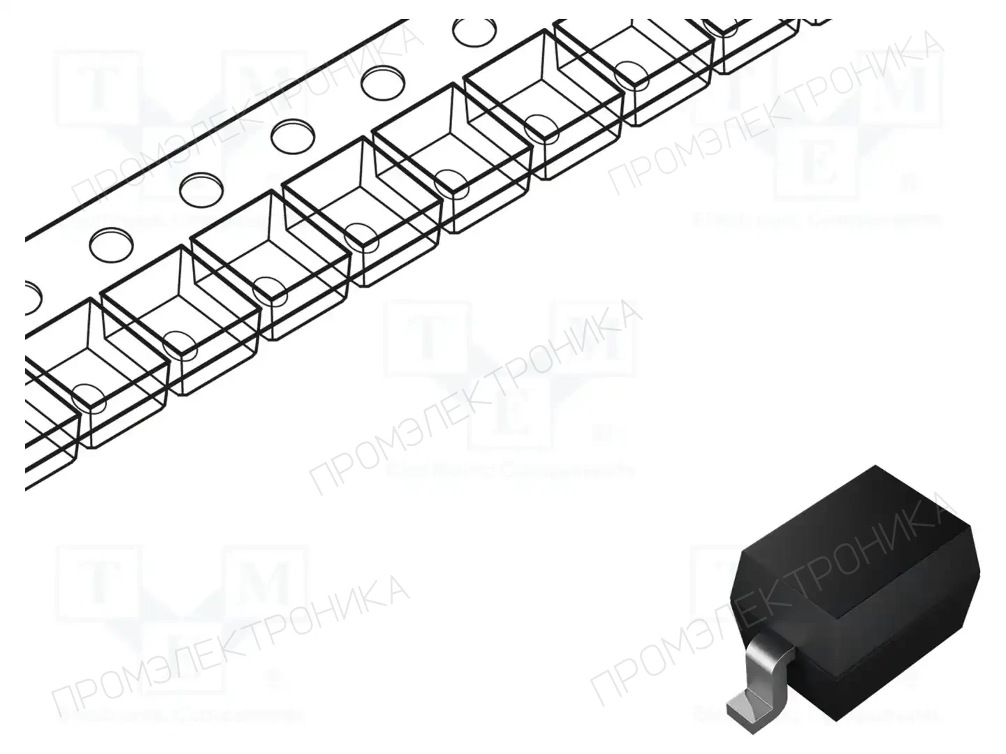 EATON ELECTRONICS STS321240B301 — Диоды TVS SMD двунаправленные