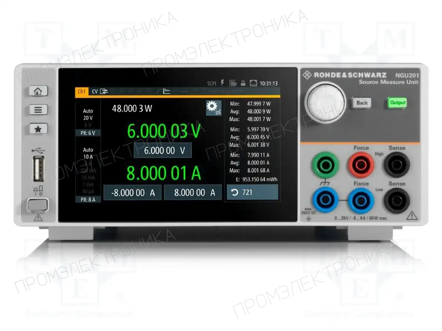 ROHDE & SCHWARZ NGU201-G — Прецизионные источники питания/измерения