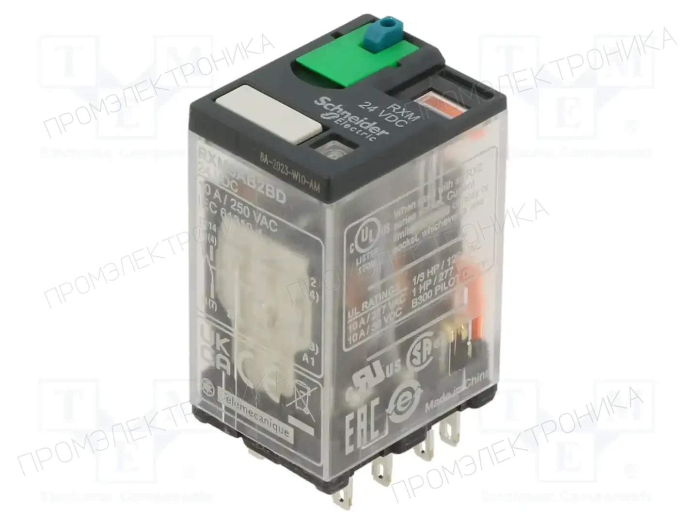 SCHNEIDER ELECTRIC RXM3AB2BD — Реле электромагн. промышленные