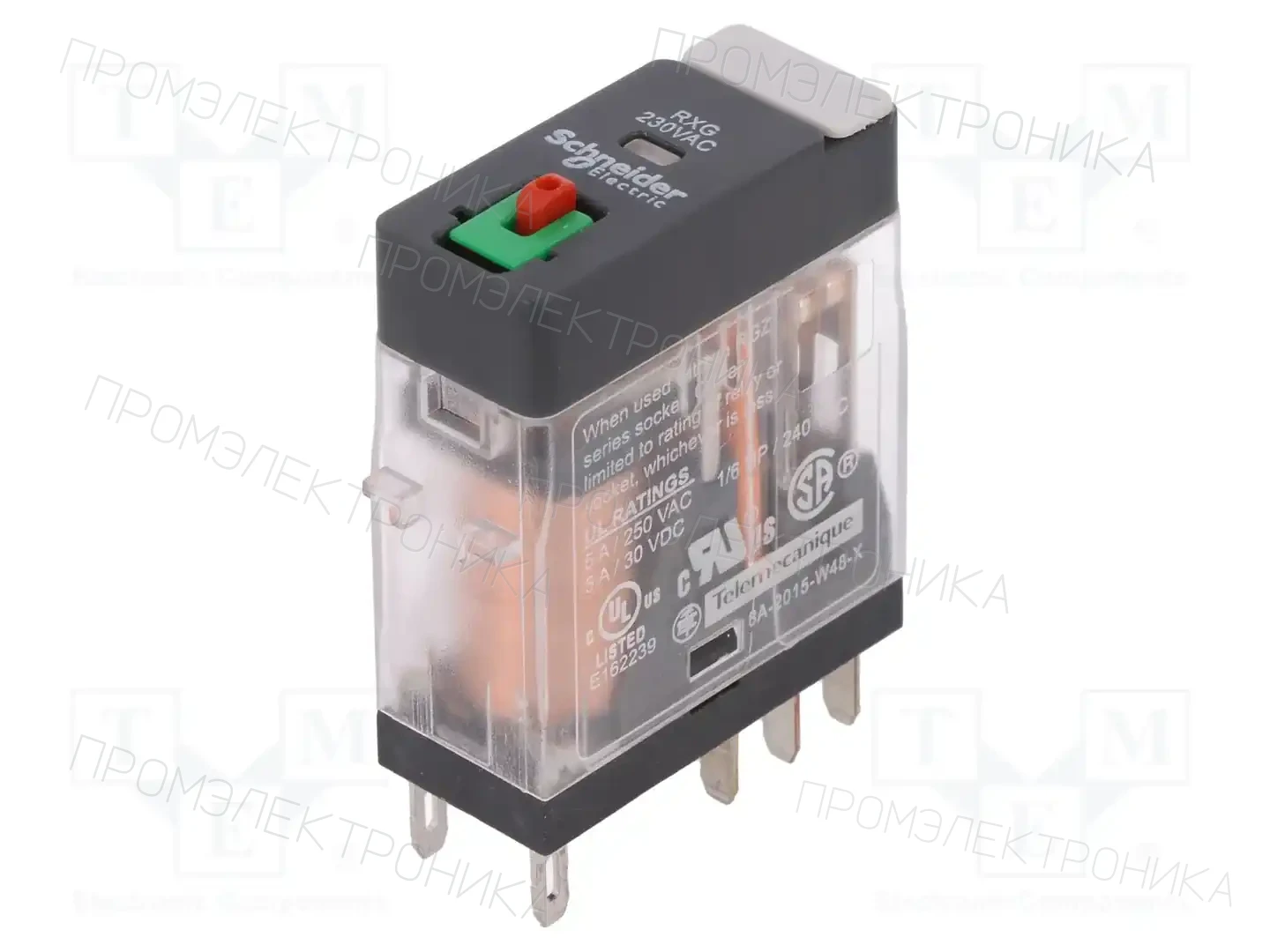 SCHNEIDER ELECTRIC RXG21P7 — Реле электромагн. миниатюрные