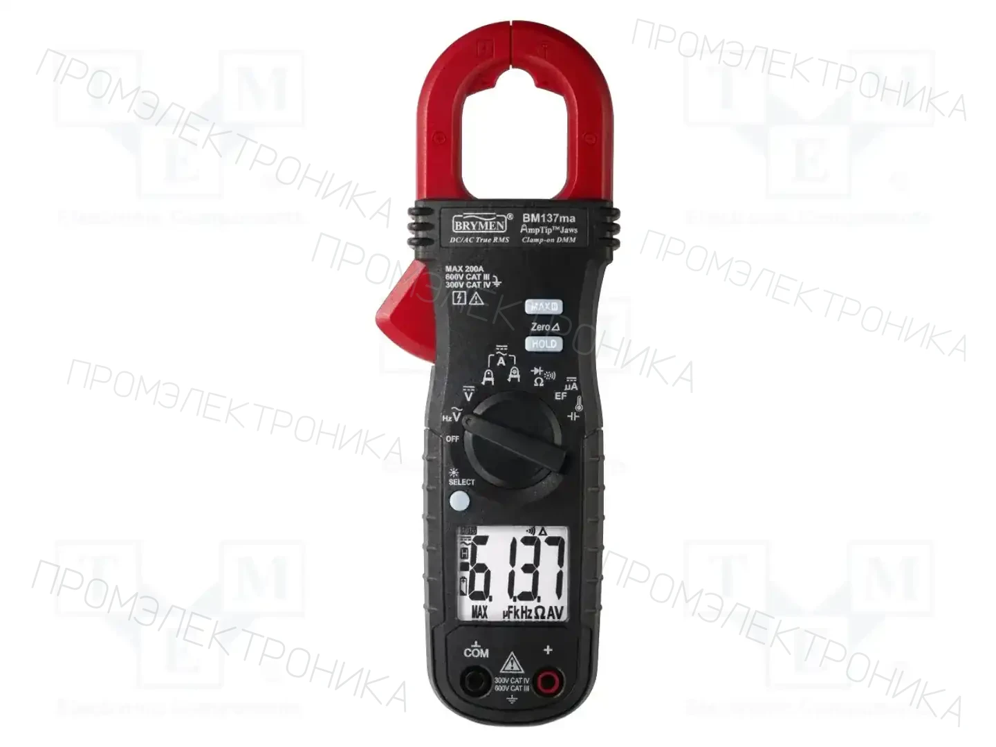BRYMEN BM137MA — Измерители и клещевые насадки AC/DC