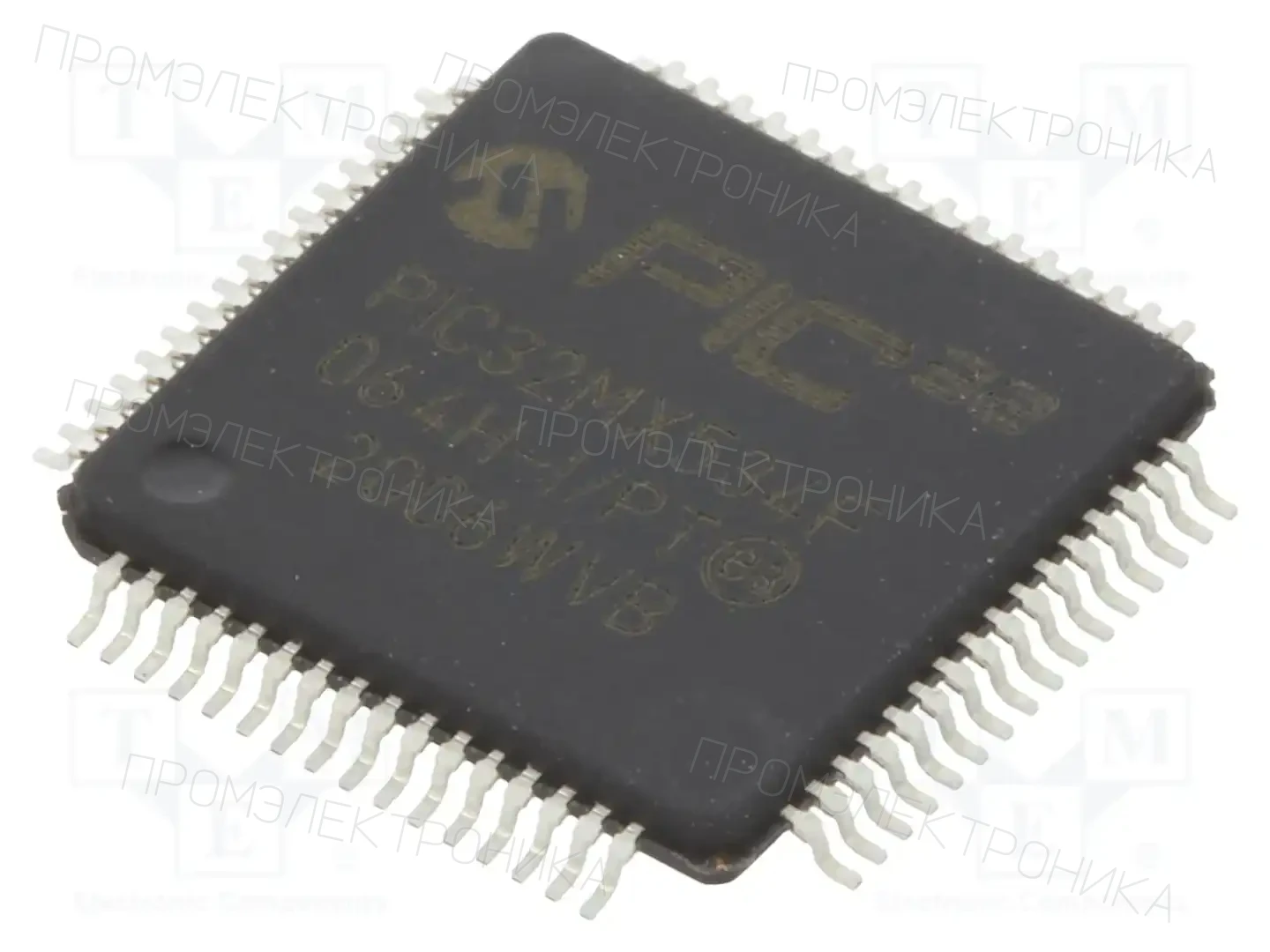 Microchip Technology PIC32MX534F064H-I/PT — Линейка PIC32 32-bit