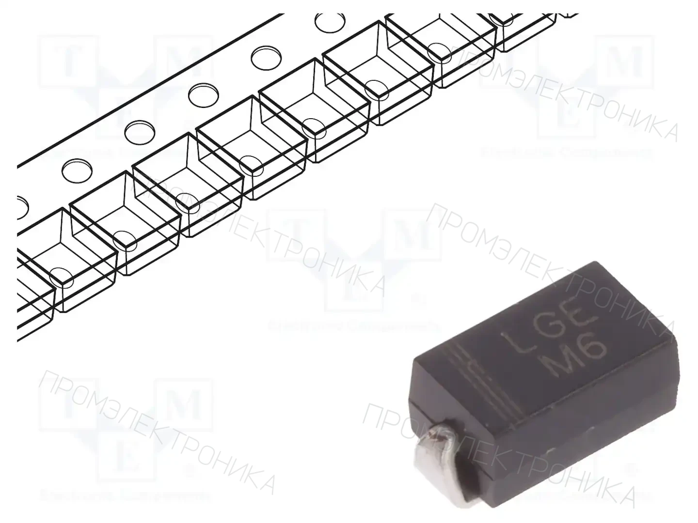 LUGUANG ELECTRONIC M6 — Универсальные диоды SMD