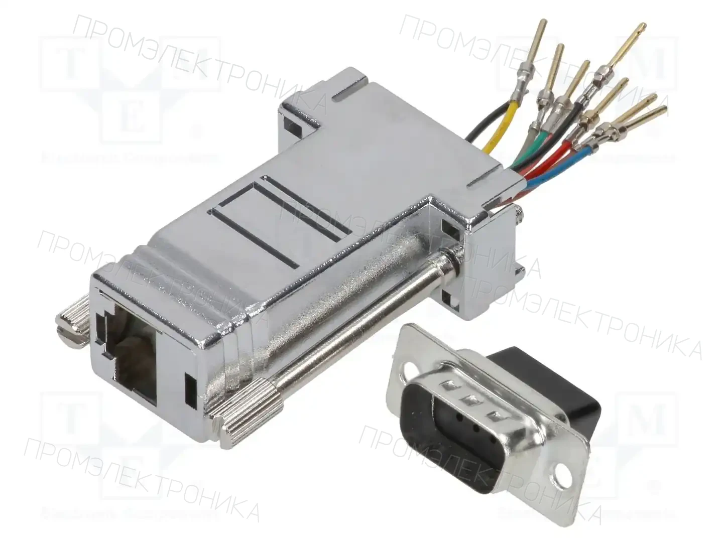 MH CONNECTORS MHDA9-PMJ8-M-K-RC — Адаптеры D-Sub