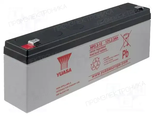 YUASA NP2.3-12 — Аккумуляторы кислотные
