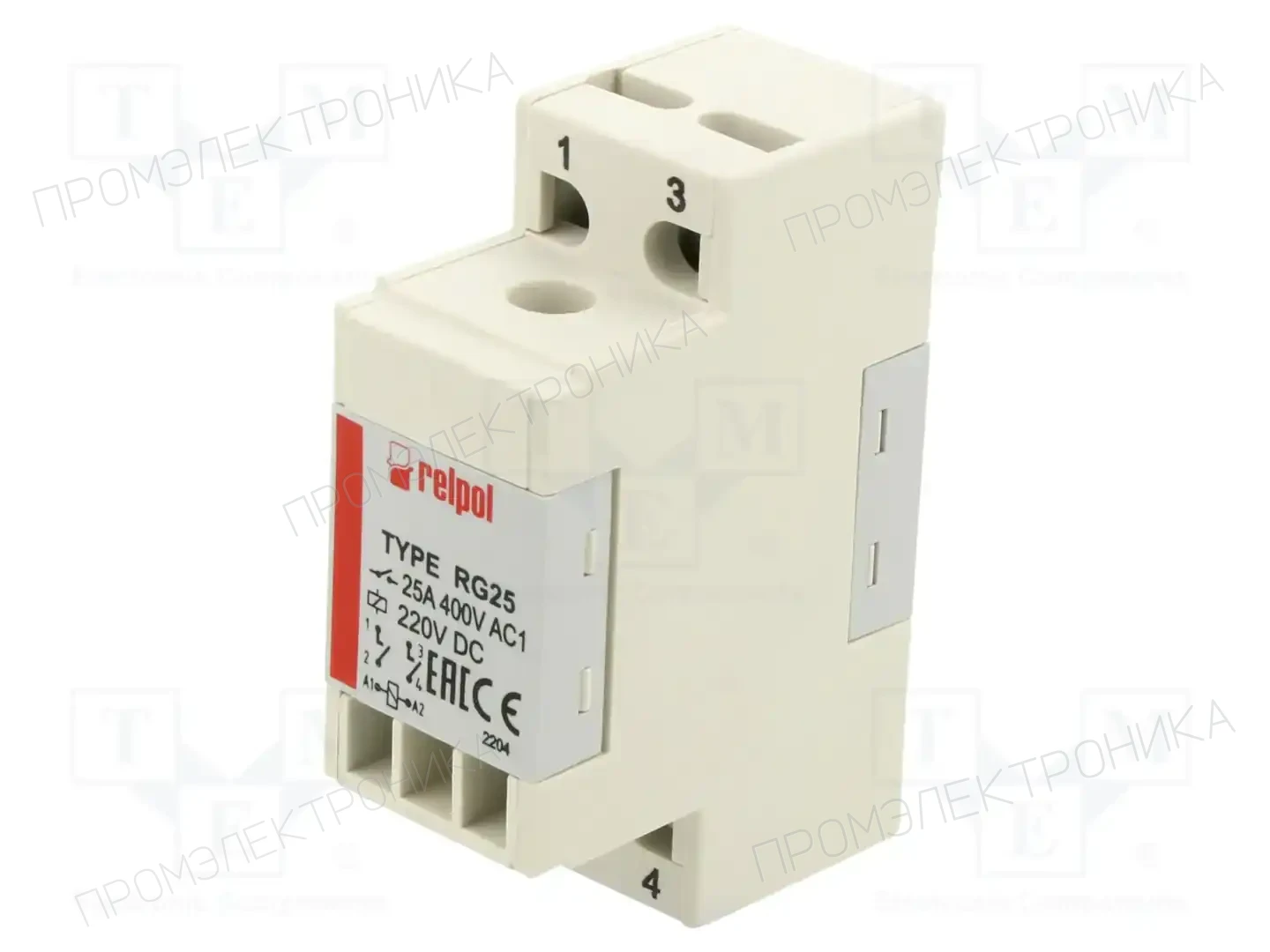 RELPOL RG25-3022-28-1220 — Реле электромагн. промышленные